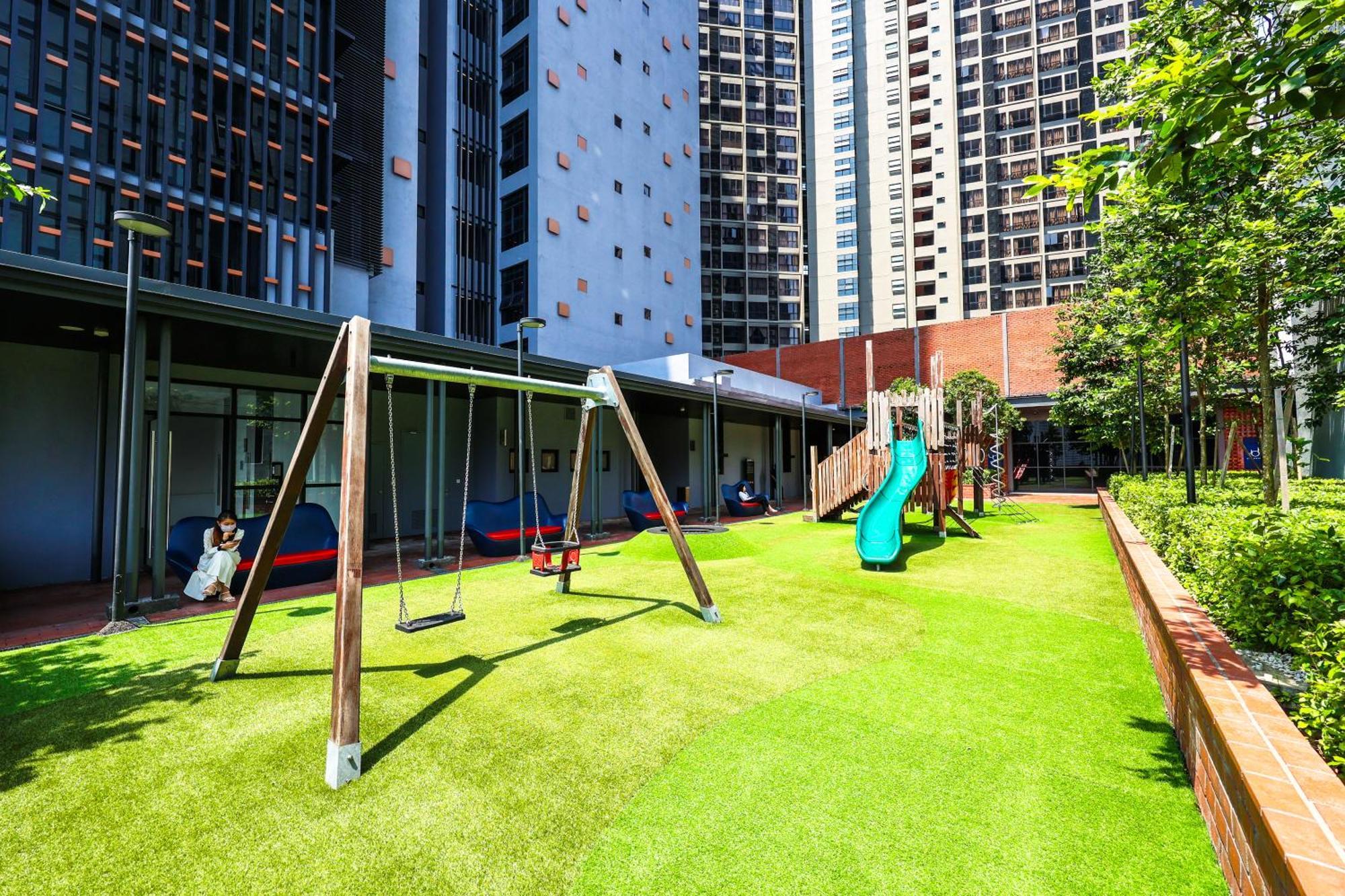 Apartmán Millerz Square By Mykey Kuala Lumpur Exteriér fotografie Children's playground