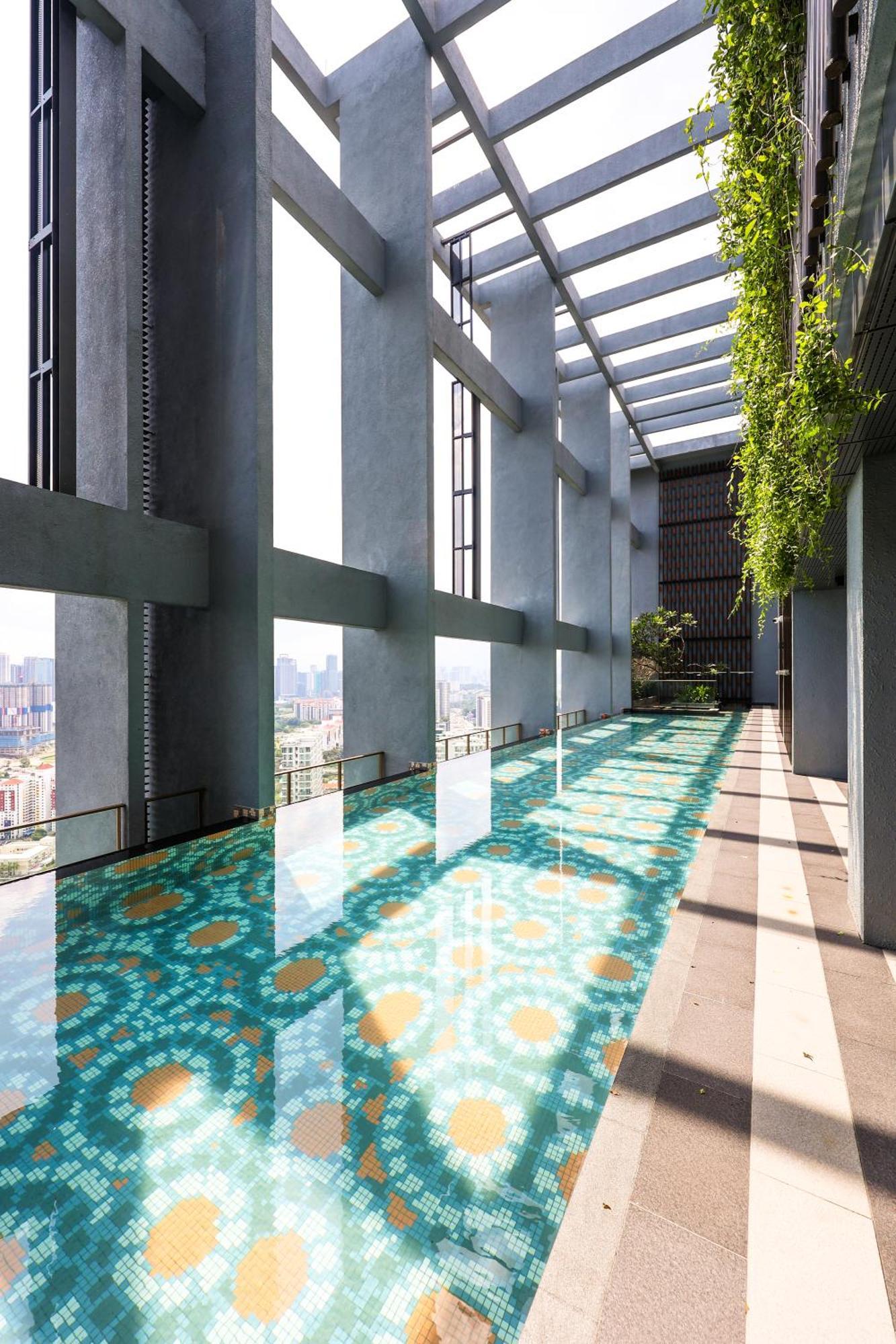 Apartmán Millerz Square By Mykey Kuala Lumpur Exteriér fotografie Sky Pool