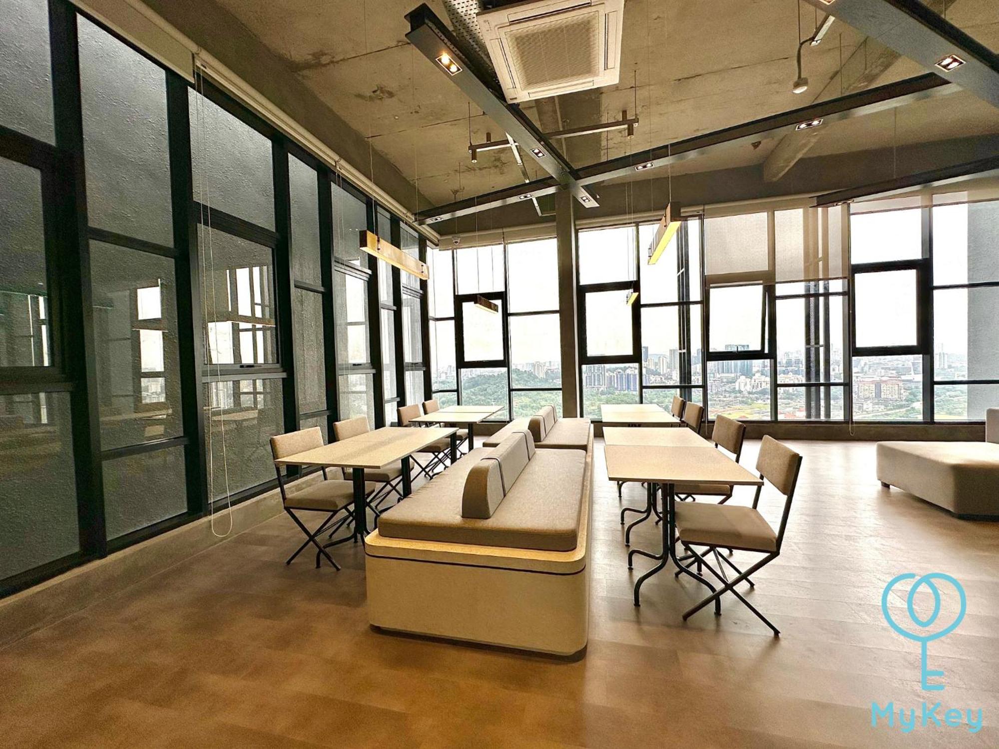 Apartmán Millerz Square By Mykey Kuala Lumpur Exteriér fotografie Sky Lounge