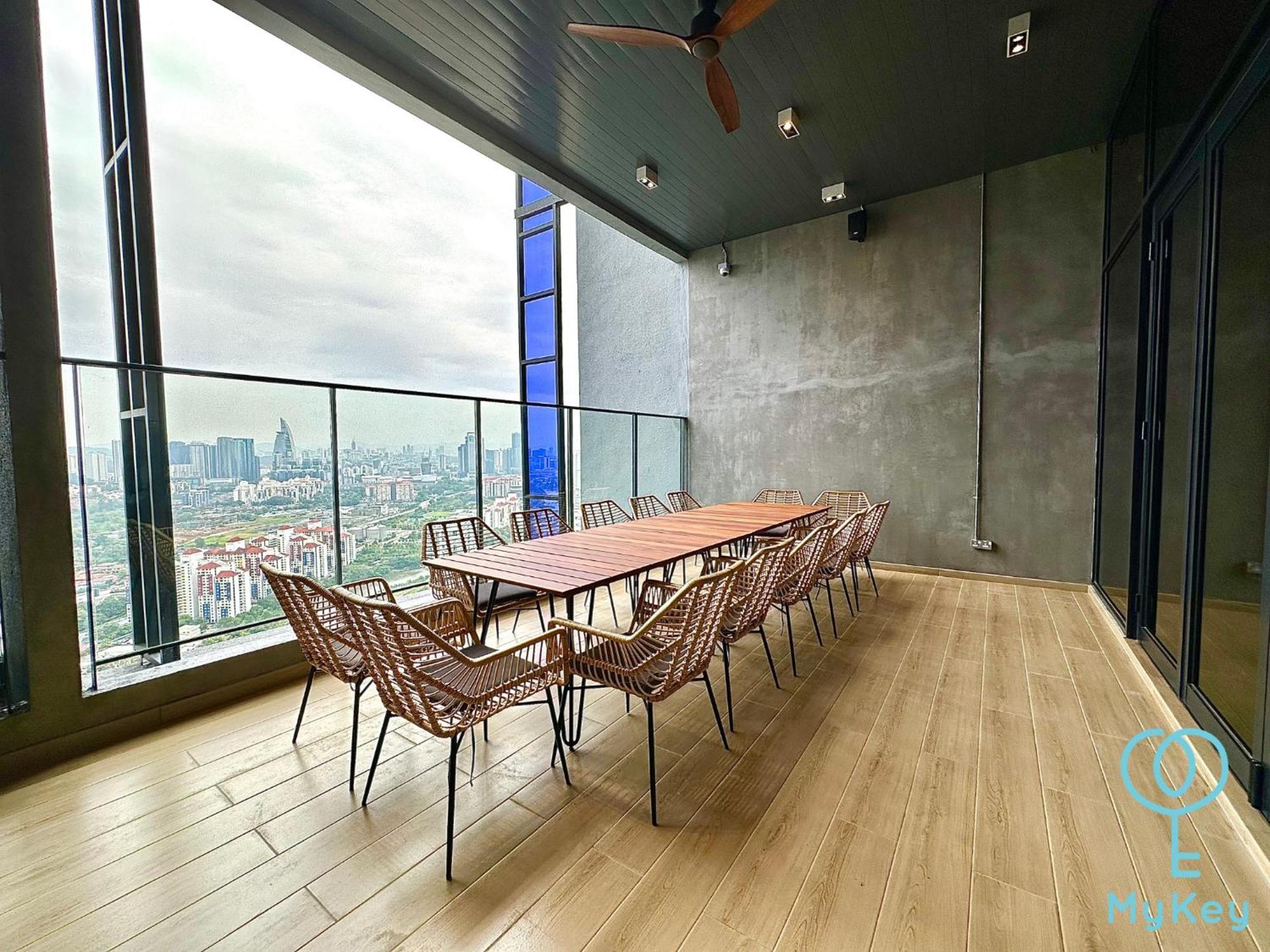 Apartmán Millerz Square By Mykey Kuala Lumpur Exteriér fotografie Sky Garden